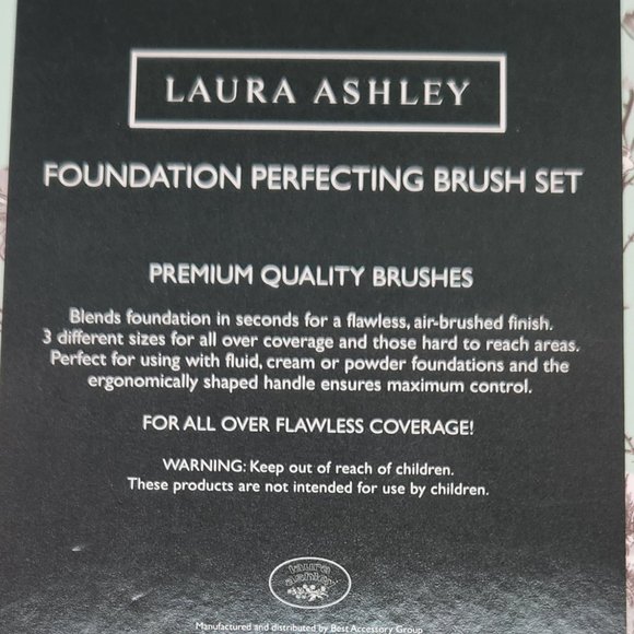 Laura Ashley Perfecting Brush Set Large Oval/Small Oval/Medium Oval - Picture 15 of 15